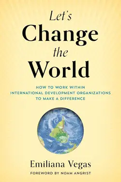 Let’s Change the World: How to Work within International Development Organizations to make a Difference